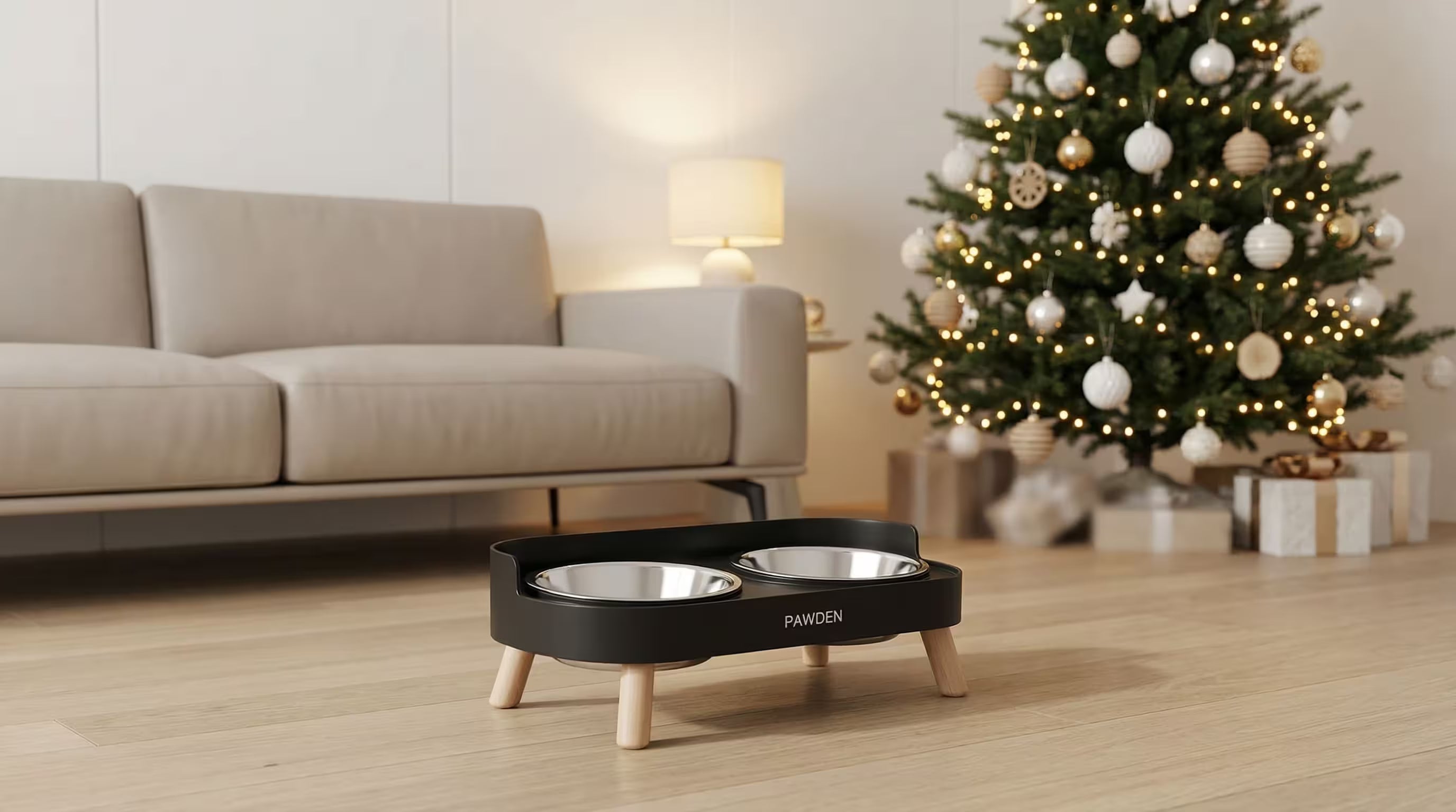 Gamelle pour chat | Inox, céramique, antidérapante - Pawden